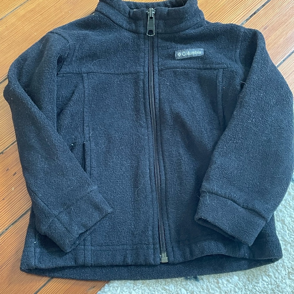 Columbia Kids Black Fleece Jacket